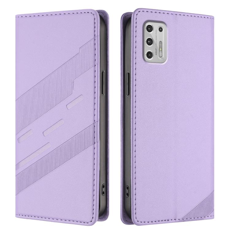 For Motorola Moto G Stylus 4G 2021 Embossed Multi-functional Wallet Retro Leather Phone Case