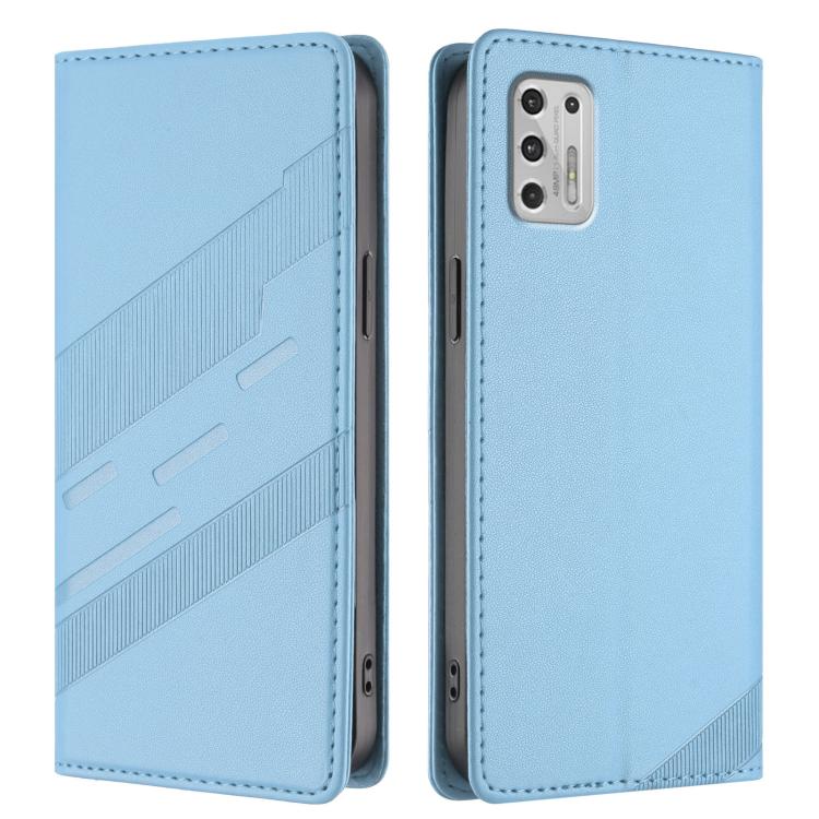 For Motorola Moto G Stylus 4G 2021 Embossed Multi-functional Wallet Retro Leather Phone Case