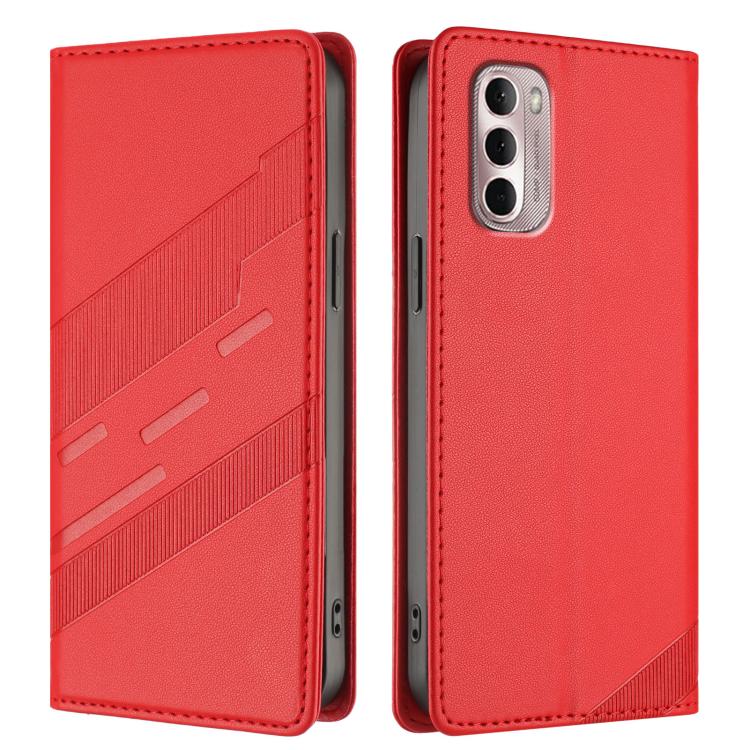 For Motorola Moto G Stylus 4G 2022 Embossed Multi-functional Wallet Retro Leather Phone Case