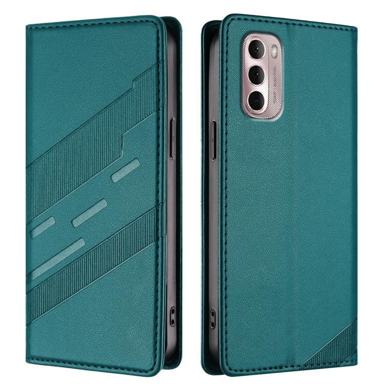 For Motorola Moto G Stylus 4G 2022 Embossed Multi-functional Wallet Retro Leather Phone Case