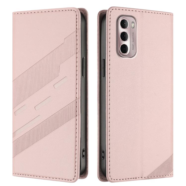 For Motorola Moto G Stylus 4G 2022 Embossed Multi-functional Wallet Retro Leather Phone Case