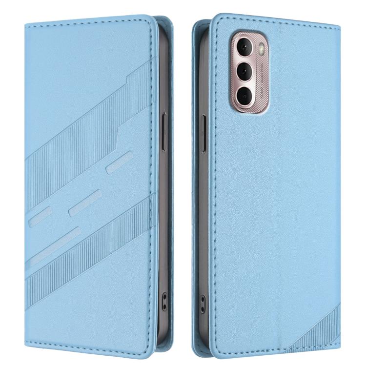 For Motorola Moto G Stylus 4G 2022 Embossed Multi-functional Wallet Retro Leather Phone Case