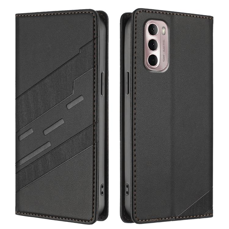 For Motorola Moto G Stylus 4G 2022 Embossed Multi-functional Wallet Retro Leather Phone Case