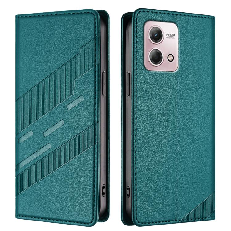 For Motorola Moto G Stylus 4G 2023 Embossed Multi-functional Wallet Retro Leather Phone Case