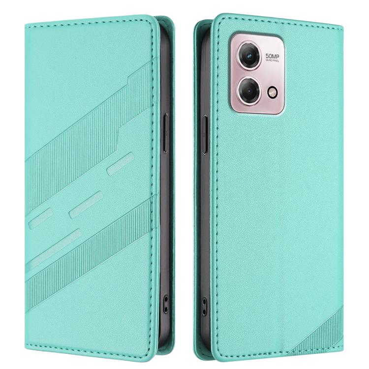 For Motorola Moto G Stylus 4G 2023 Embossed Multi-functional Wallet Retro Leather Phone Case
