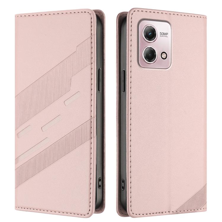For Motorola Moto G Stylus 4G 2023 Embossed Multi-functional Wallet Retro Leather Phone Case