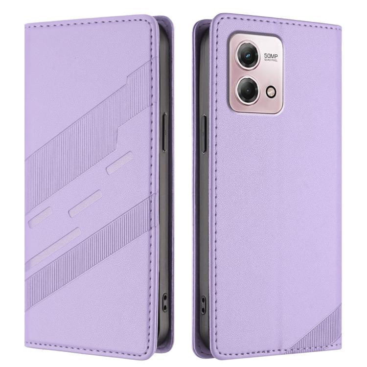 For Motorola Moto G Stylus 4G 2023 Embossed Multi-functional Wallet Retro Leather Phone Case