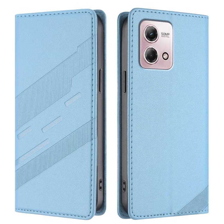 For Motorola Moto G Stylus 4G 2023 Embossed Multi-functional Wallet Retro Leather Phone Case