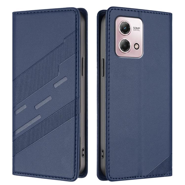 For Motorola Moto G Stylus 4G 2023 Embossed Multi-functional Wallet Retro Leather Phone Case