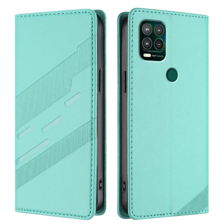 For Motorola Moto G Stylus 5G 2021 Embossed Multi-functional Wallet Retro Leather Phone Case