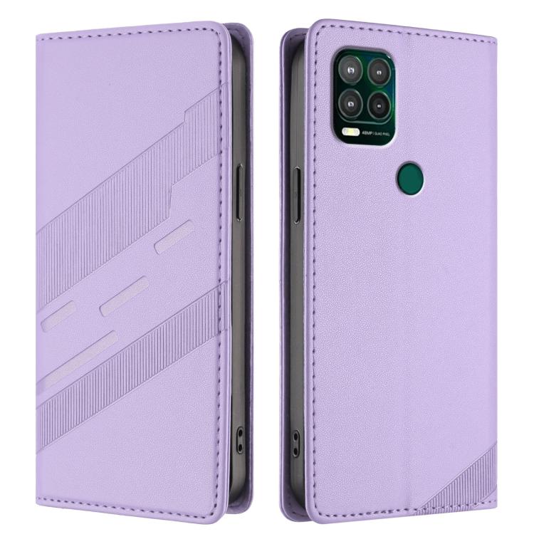 For Motorola Moto G Stylus 5G 2021 Embossed Multi-functional Wallet Retro Leather Phone Case