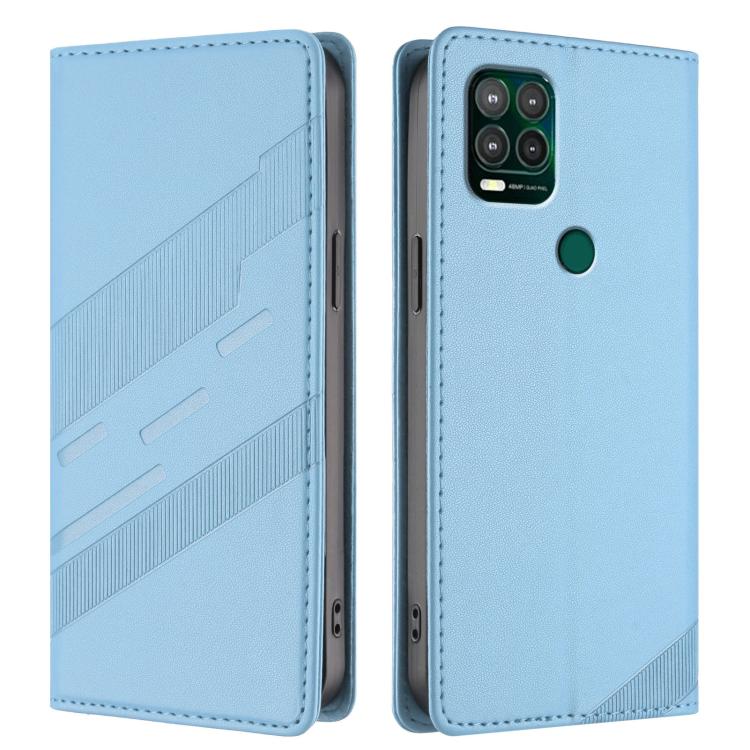 For Motorola Moto G Stylus 5G 2021 Embossed Multi-functional Wallet Retro Leather Phone Case