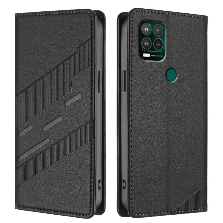 For Motorola Moto G Stylus 5G 2021 Embossed Multi-functional Wallet Retro Leather Phone Case