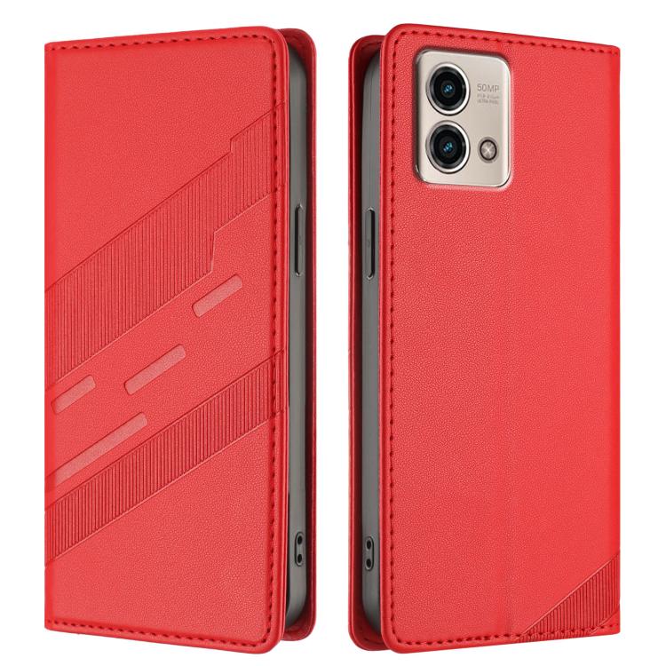 For Motorola Moto G Stylus 5G 2023 Embossed Multi-functional Wallet Retro Leather Phone Case