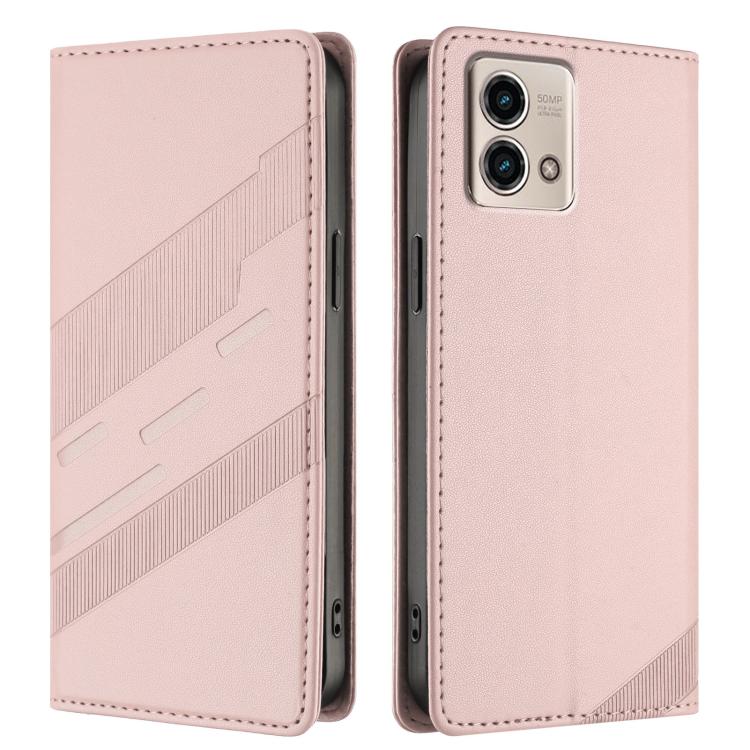 For Motorola Moto G Stylus 5G 2023 Embossed Multi-functional Wallet Retro Leather Phone Case