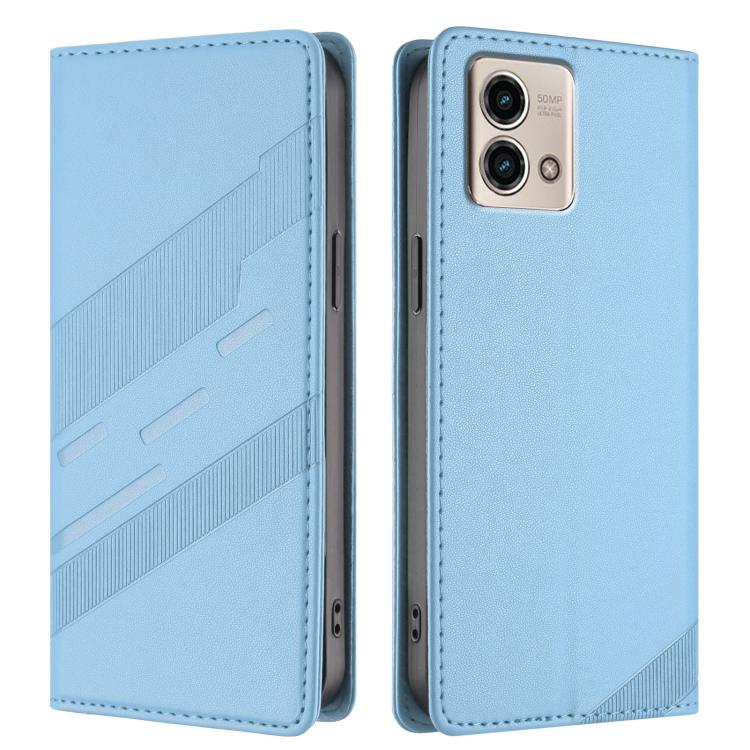 For Motorola Moto G Stylus 5G 2023 Embossed Multi-functional Wallet Retro Leather Phone Case