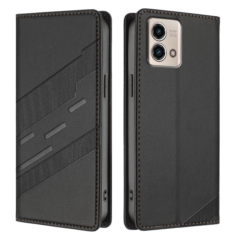 For Motorola Moto G Stylus 5G 2023 Embossed Multi-functional Wallet Retro Leather Phone Case