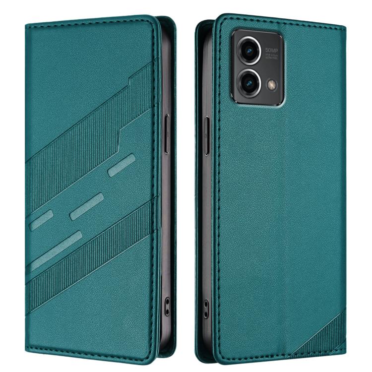 For Motorola Moto G Stylus 5G 2024 Embossed Multi-functional Wallet Retro Leather Phone Case