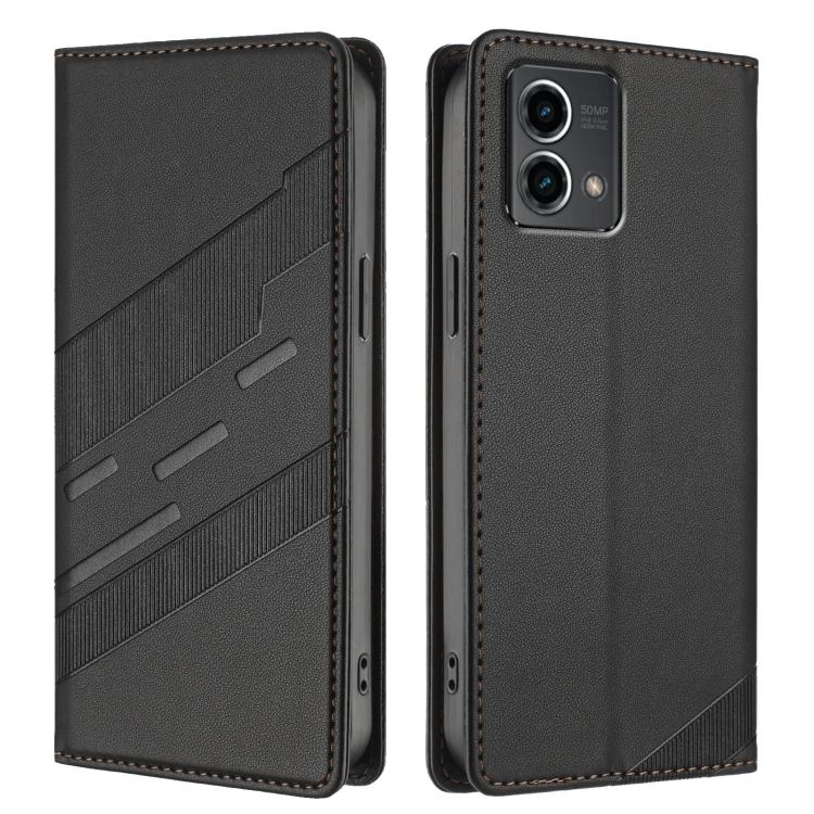 For Motorola Moto G Stylus 5G 2024 Embossed Multi-functional Wallet Retro Leather Phone Case