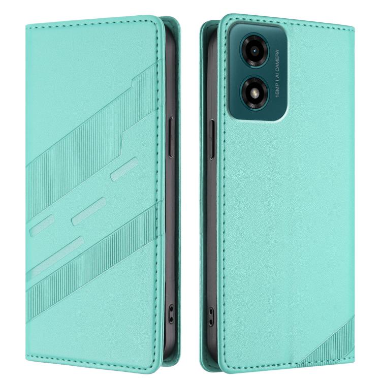 For Motorola Moto G04 Embossed Multi-functional Wallet Retro Leather Phone Case