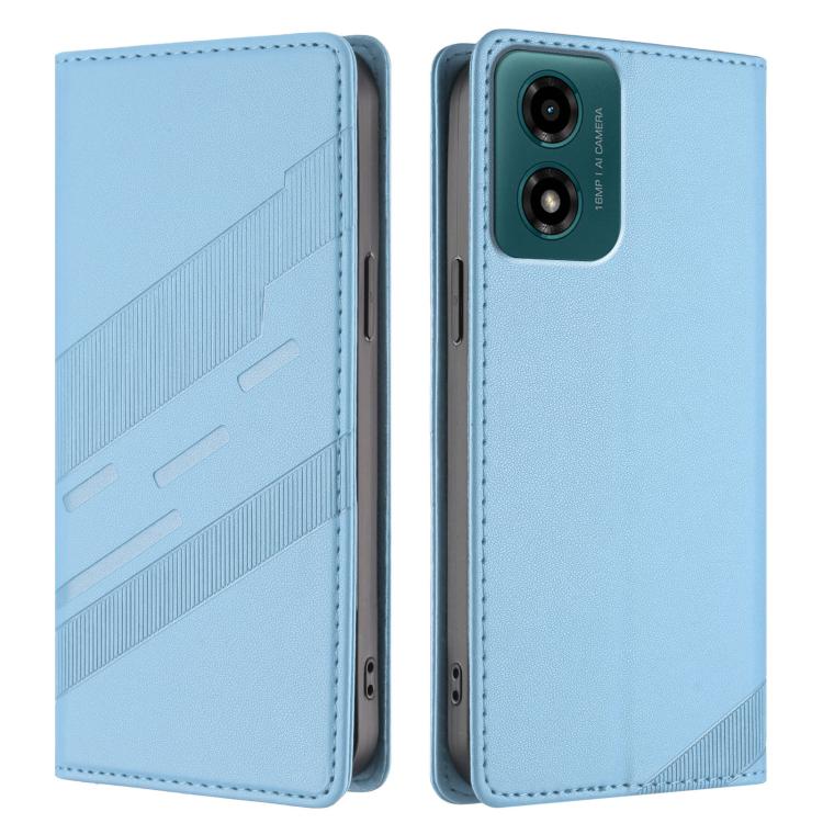 For Motorola Moto G04 Embossed Multi-functional Wallet Retro Leather Phone Case