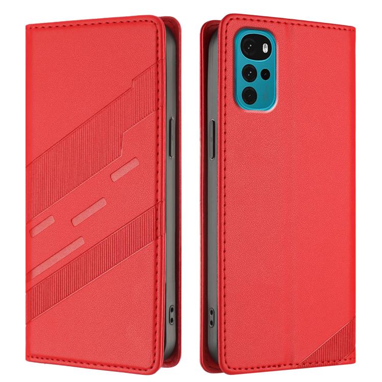 For Motorola Moto G22 Embossed Multi-functional Wallet Retro Leather Phone Case