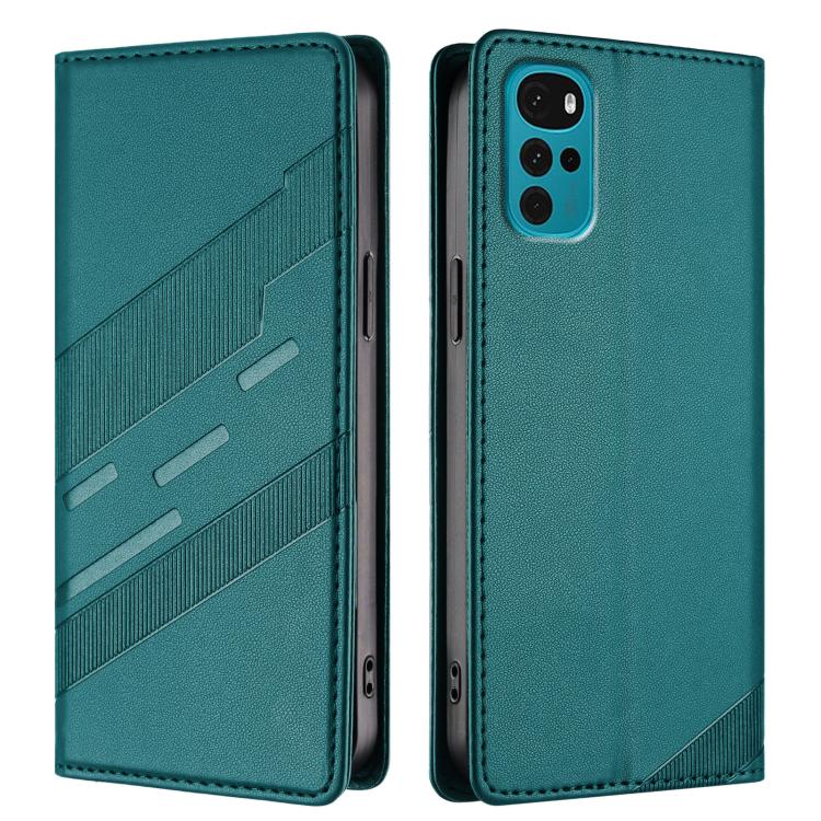 For Motorola Moto G22 Embossed Multi-functional Wallet Retro Leather Phone Case