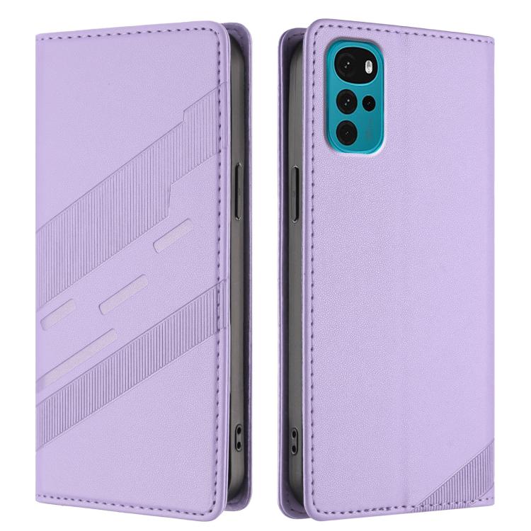 For Motorola Moto G22 Embossed Multi-functional Wallet Retro Leather Phone Case