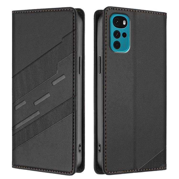 For Motorola Moto G22 Embossed Multi-functional Wallet Retro Leather Phone Case
