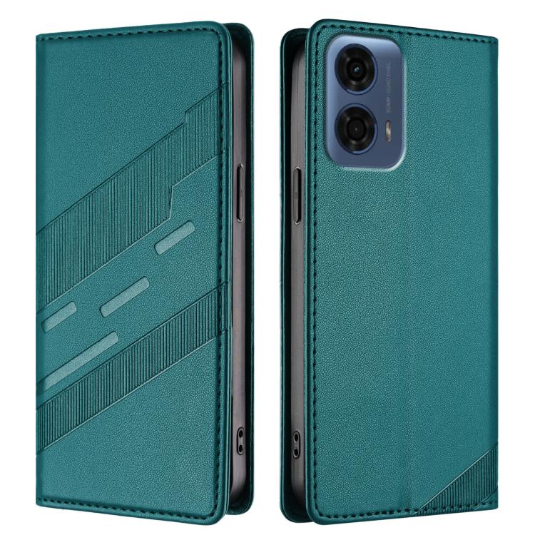 For Motorola Moto G24 Power Embossed Multi-functional Wallet Retro Leather Phone Case