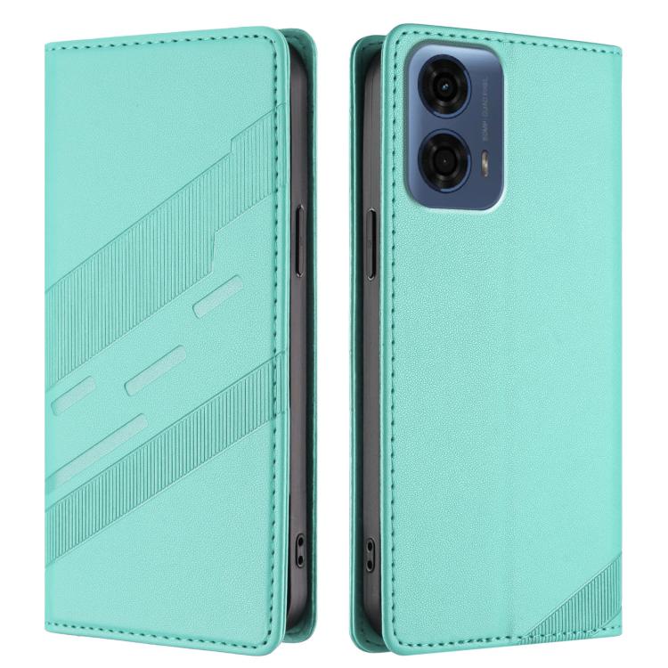 For Motorola Moto G24 Power Embossed Multi-functional Wallet Retro Leather Phone Case