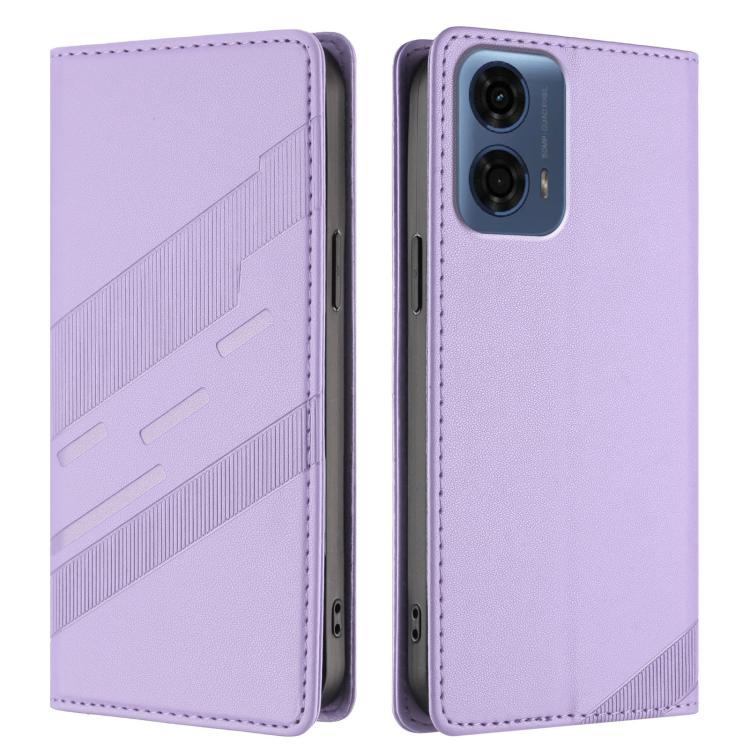For Motorola Moto G24 Power Embossed Multi-functional Wallet Retro Leather Phone Case