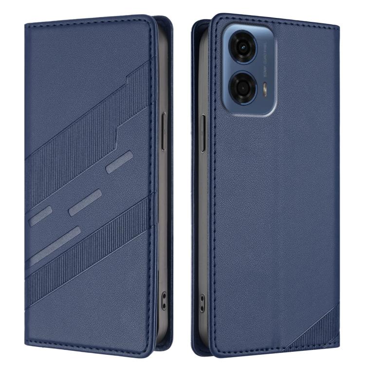 For Motorola Moto G24 Power Embossed Multi-functional Wallet Retro Leather Phone Case