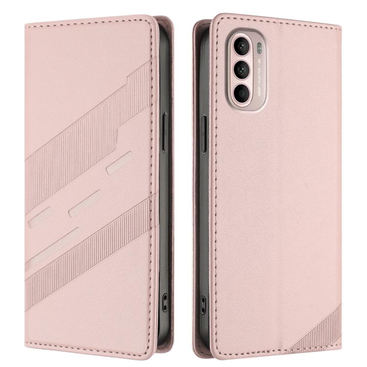 For Motorola Moto G31 / G41 Embossed Multi-functional Wallet Retro Leather Phone Case