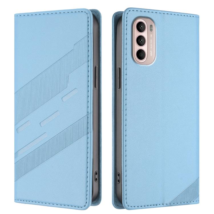 For Motorola Moto G31 / G41 Embossed Multi-functional Wallet Retro Leather Phone Case