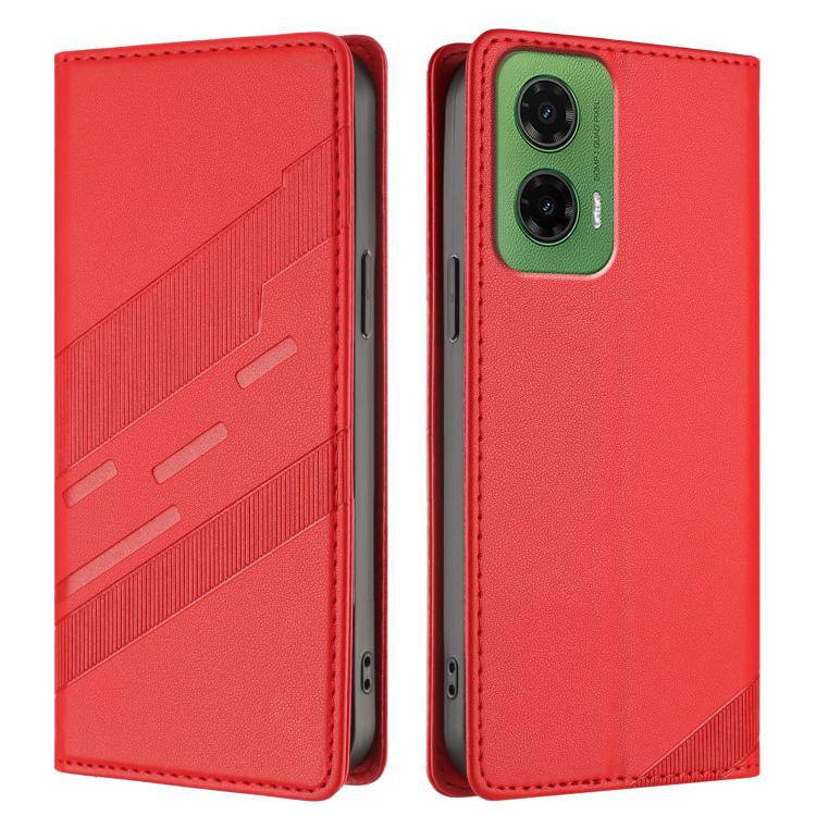 For Motorola Moto G35 Embossed Multi-functional Wallet Retro Leather Phone Case