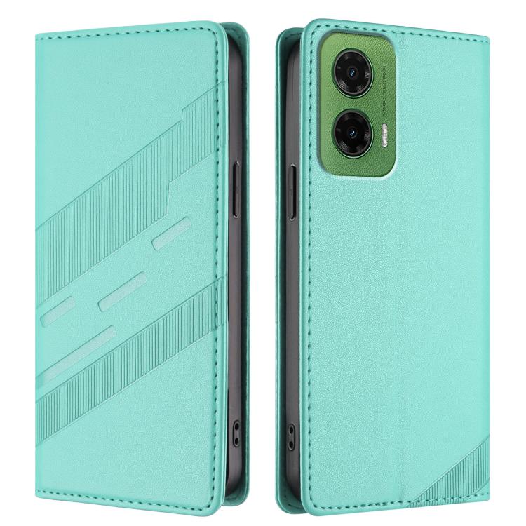 For Motorola Moto G35 Embossed Multi-functional Wallet Retro Leather Phone Case