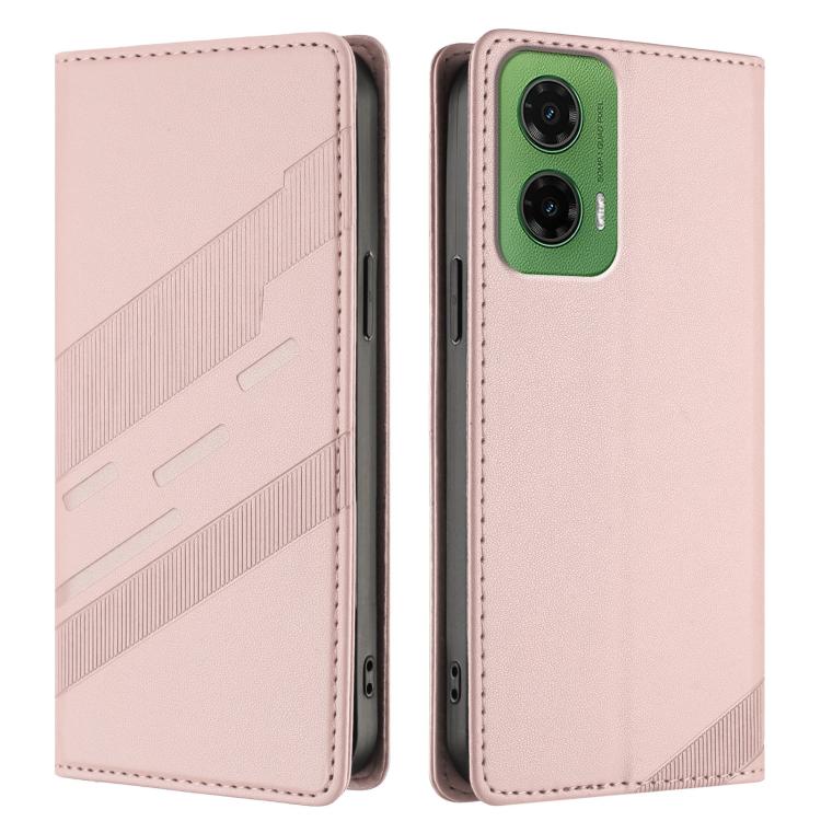 For Motorola Moto G35 Embossed Multi-functional Wallet Retro Leather Phone Case