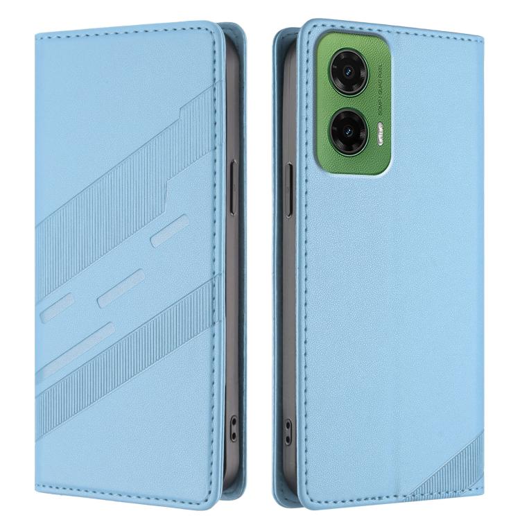 For Motorola Moto G35 Embossed Multi-functional Wallet Retro Leather Phone Case