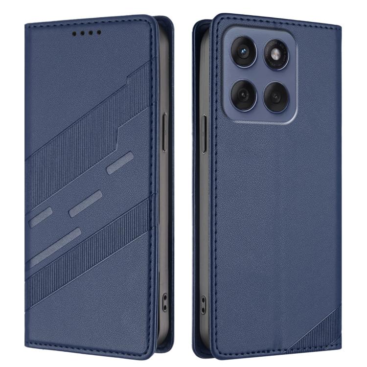For Motorola Edge 60 Fusion Embossed Multi-functional Wallet Retro Leather Phone Case