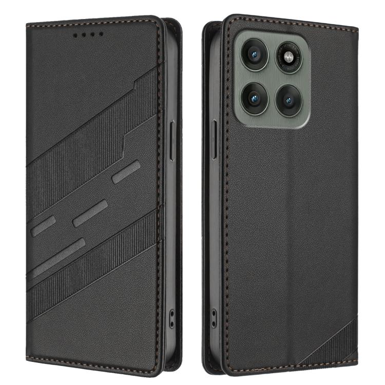For Motorola Edge 60 Pro Embossed Multi-functional Wallet Retro Leather Phone Case