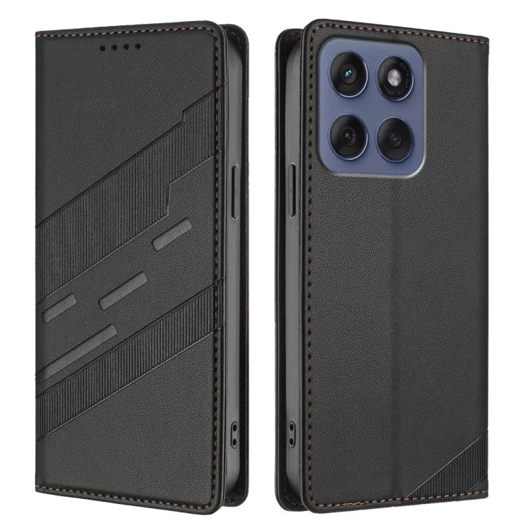 For Motorola Moto G56 5G Embossed Multi-functional Wallet Retro Leather Phone Case