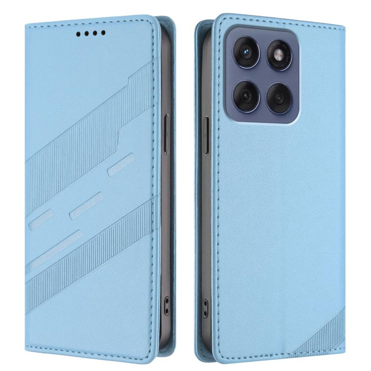 For Motorola Moto G56 5G Embossed Multi-functional Wallet Retro Leather Phone Case