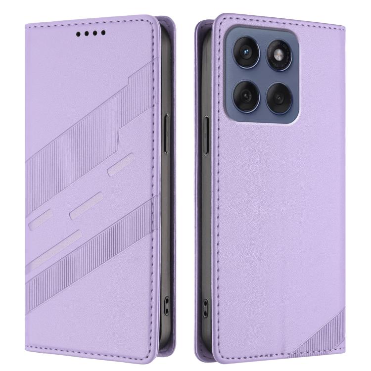 For Motorola Moto G86 5G Embossed Multi-functional Wallet Retro Leather Phone Case