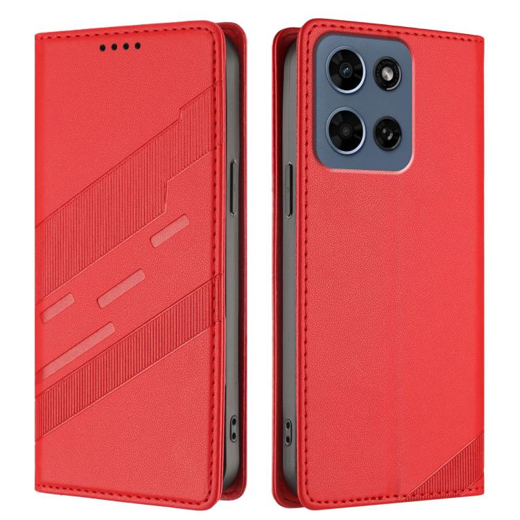 For Motorola Moto G 5G 2026 Embossed Multi-functional Wallet Retro Leather Phone Case