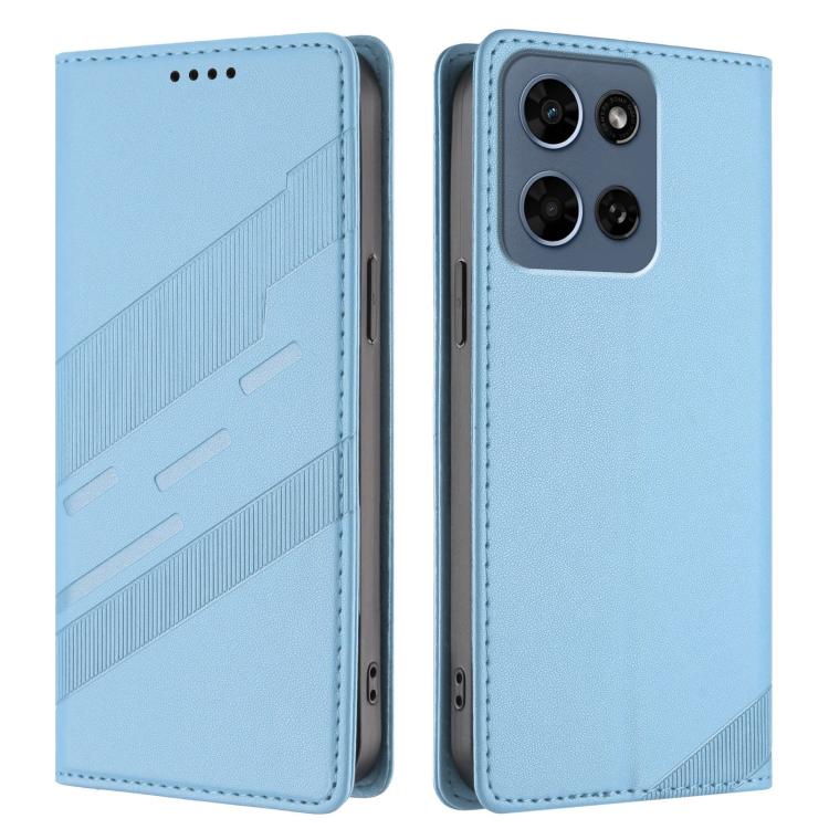 For Motorola Moto G Play 5G 2026 Embossed Multi-functional Wallet Retro Leather Phone Case