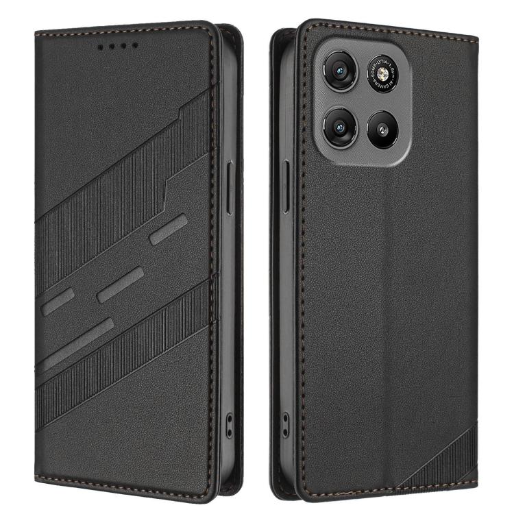 For Motorola Moto G67 Power 5G / G57 Embossed Multi-functional Wallet Retro Leather Phone Case