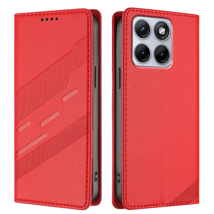 For Motorola Edge 70 Fusion 5G Embossed Multi-functional Wallet Retro Leather Phone Case