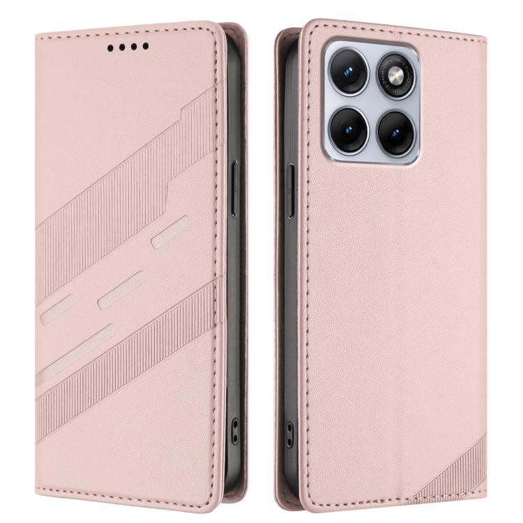 For Motorola Edge 70 Fusion 5G Embossed Multi-functional Wallet Retro Leather Phone Case