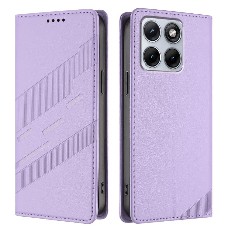 For Motorola Edge 70 Fusion 5G Embossed Multi-functional Wallet Retro Leather Phone Case